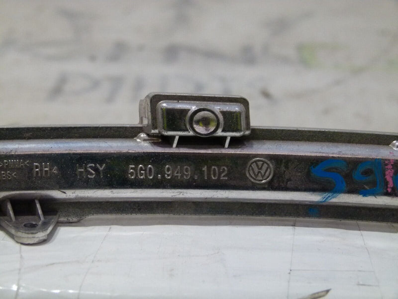 VOLKSWAGEN GOLF MK7 SPORTSVAN 2012-17 RIGHT MIRROR INDICATOR 5G0949102