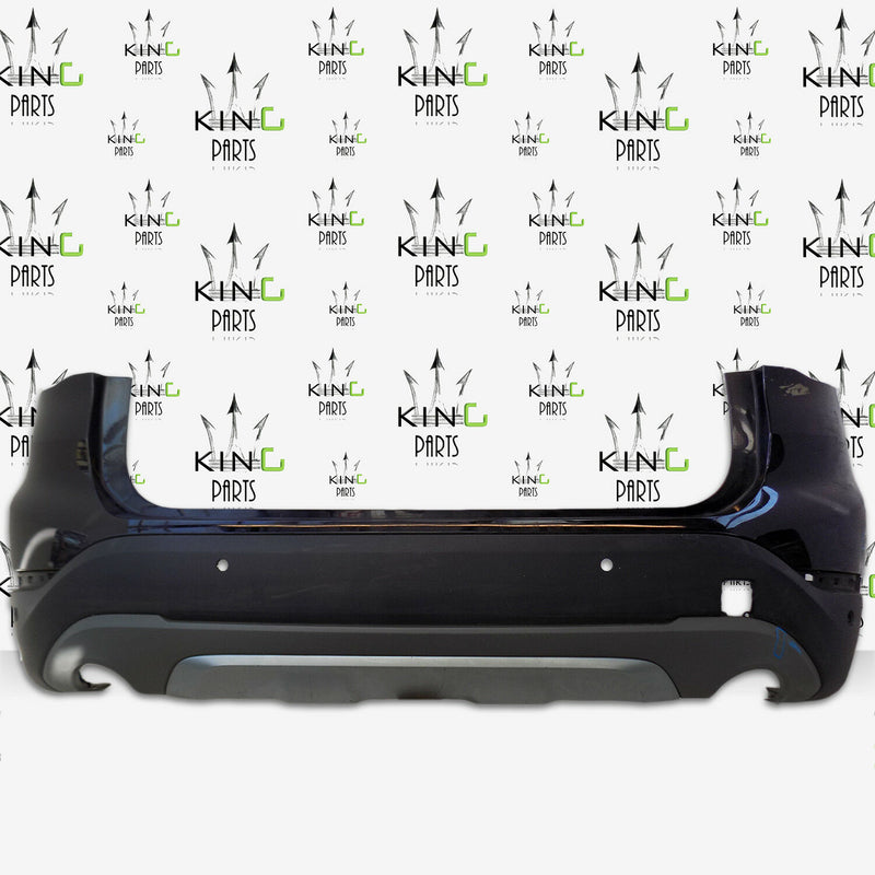 BMW X1 F48 2016 2017 BLACK REAR BUMPER GENUINE PDC HOLES 51127332324