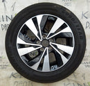 VW POLO MK6 WHEEL ALLOY RIM & TIRE 5.5JX15H2 ET40 2G0601025D GENUINE