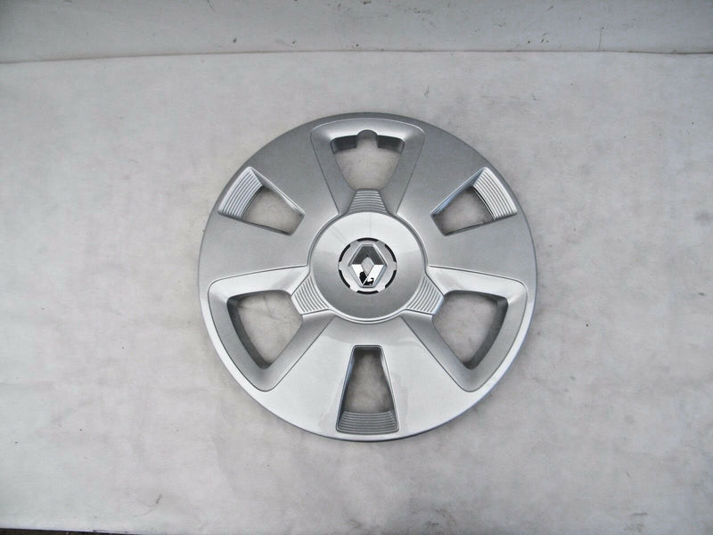 Renault ORIGINAL 15" TRIMS COVER HUB CAPS TYRE CAP SILVER ONE 403152087R (R16)