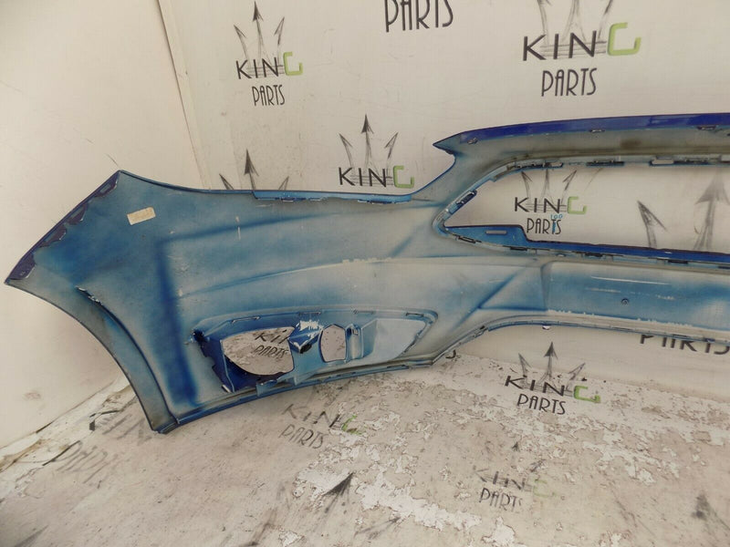 FORD FOCUS III MK3 2015-ON FACELIFT BLUE FRONT BUMPER GENUINE F1EB-17757-A