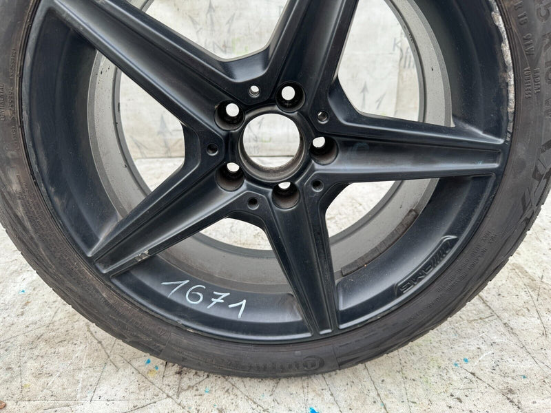 MERCEDES W205 GENUINE ALLOY WHEEL RIM 18' 7.5Jx18H2 ET44 TYRE 225x45 R18