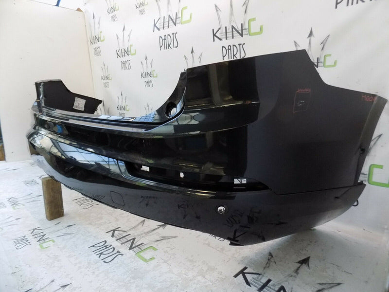 VOLVO XC90 II R-DESIGN 2014-2017 BLACK REAR BUMPER GENUINE PDC 31353430