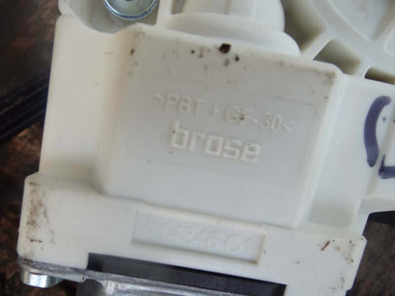 Audi Q7 2009-2015 Rear Door Left Electric Window Motor Regulator Mechanism
