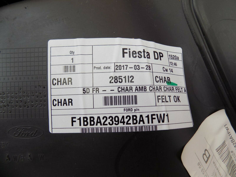 FORD FIESTA MK7 ST-LINE DOOR TRIM PANEL EXTERIOR RIGHT FRONT F1BB-A23942BA1FW1