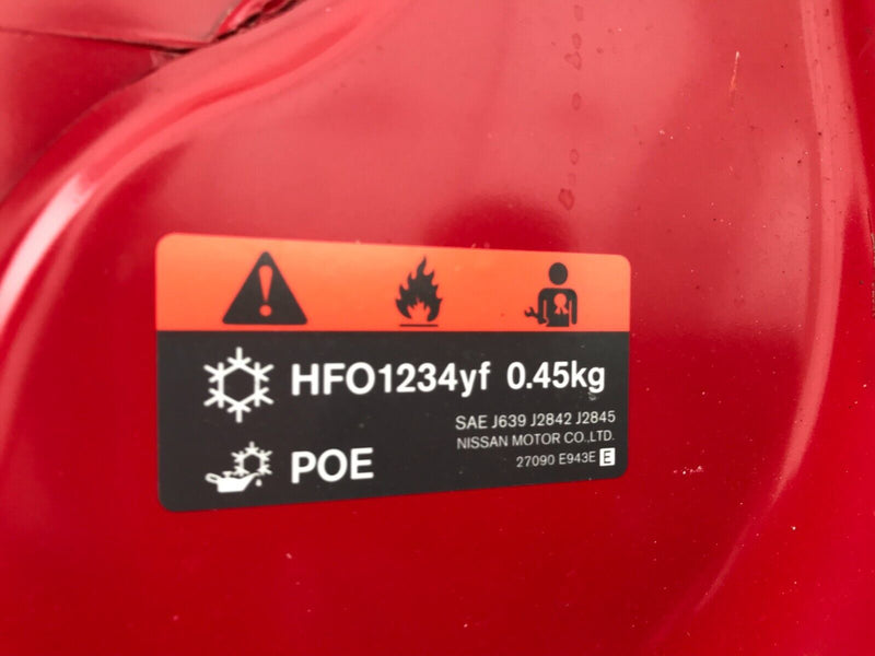 NISSAN LEAF MK2 ZE1 2018-2023 GENUINE FRONT BONNET HOOD PANEL IN RED