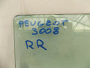 PEUGEOT 3008 2008-2016 REAR RIGHT DOOR WINDOW GLASS 43R-009007
