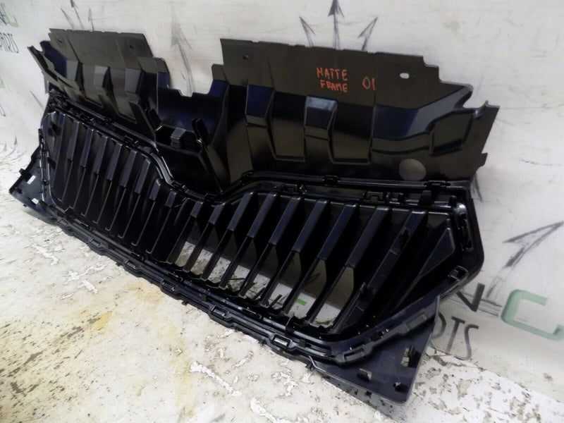 SKODA FABIA III MK3 MONTE CARLO 2019-ON FACELIFT FRONT BONNET GRILLE MATT TRIM