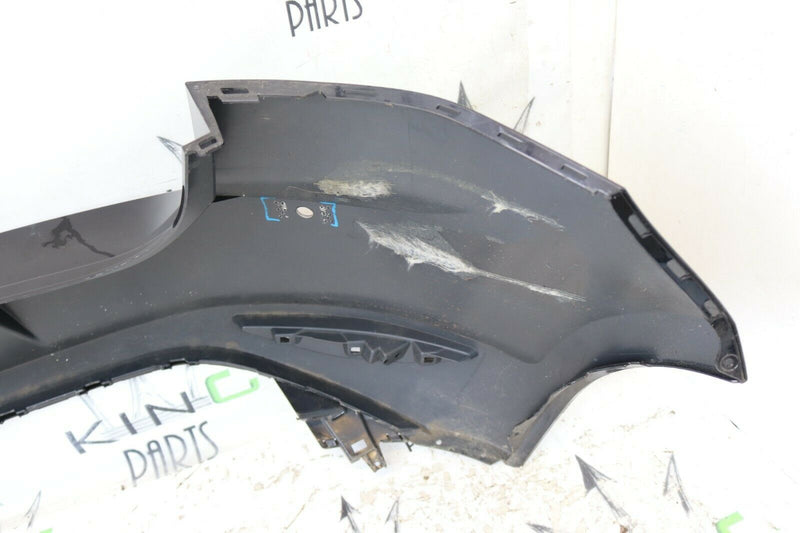 VW GOLF VII MK7 2013-2016 BLACK REAR BUMPER GENUINE PDC HOLES 5G6807421