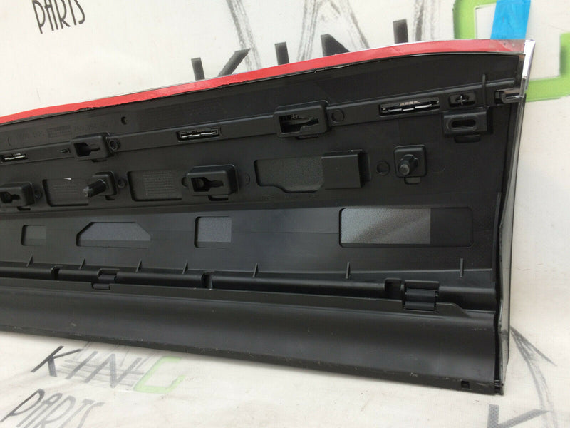 VW TOUAREG CR 7 MK3 2018> REAR DOOR PANEL RIGHT SIDE TRIM MOULDING 760854950