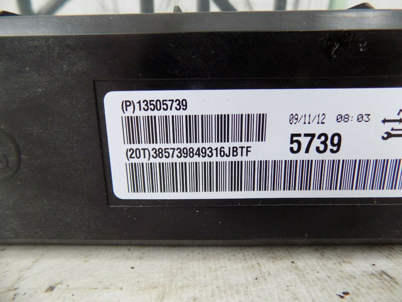 VAUXHALL INSIGNIA 2008-16 A/C AIR CONDITIONING CONTROL MODULE 13505739