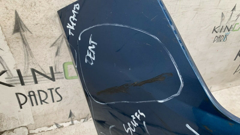 SEAT IBIZA 2008-2012 FRONT BUMPER GENUINE BLUE  6J0807231