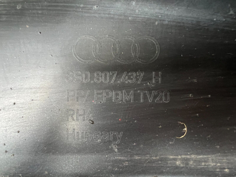 AUDI TT MK3 S LINE 2014-2019 FRONT BUMPER GENUINE 8S0807437