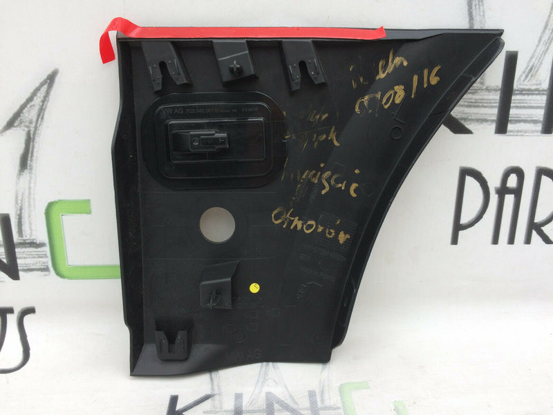 VW CRAFTER 7C 2018 REAR TRIM MOULDING RIGHT SIDE PROTECT PANEL PDC 7C0853536 13E
