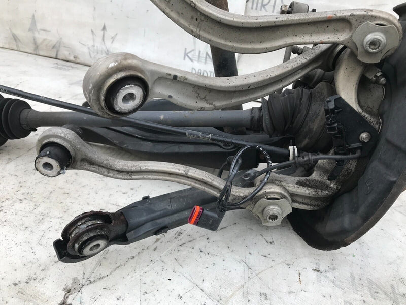 MERCEDES W212 LEFT SIDE REAR LEG 5x WISHBONE, DRIVESHAFT HUB, CALIPER GAS STRUT