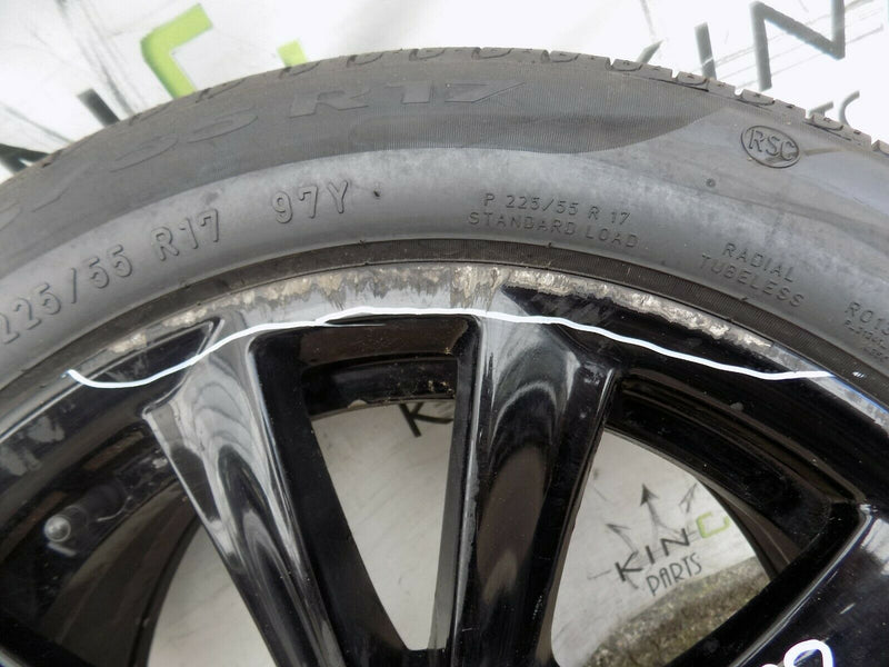 BMW  5/6 SERIES F10 F11  BLACK 8JX17" ALLOY WHEEL WITH TYRE GENUINE 6780720