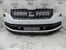 SKODA KODIAQ 2016-21 SPORT LINE WHITE FRONT BUMPER GENUINE WHITE 565807221