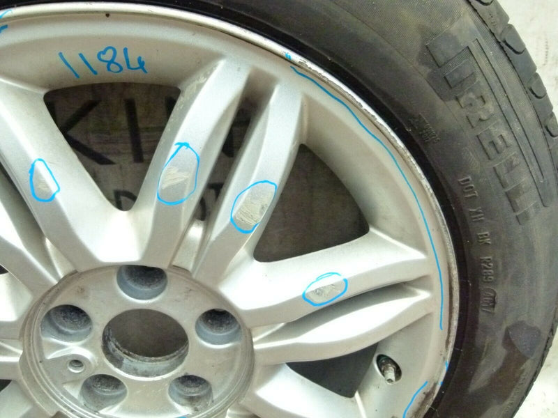 RENAULT MEGANE ALLOY WHEEL 16" 6.5JX16H2 CH50 8200367648 TYRE 205/55 R16
