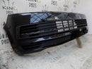 VW TRANSPORTER CARAVELLE T6 FRONT BUMPER  BLACK 16-19 GENUINE 7E5807221D