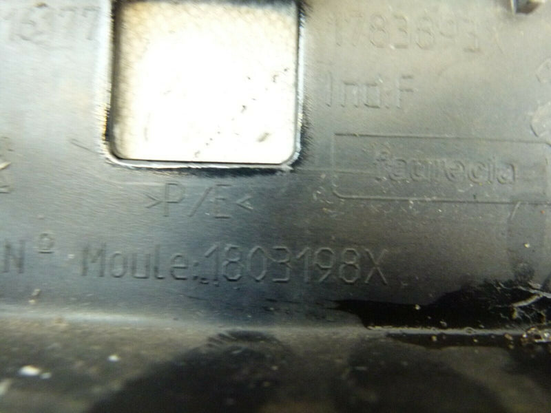 PEUGEOT 2008 FACELIFT 2017 2018 FRONT BUMPER GENUINE BLACK 9814116177