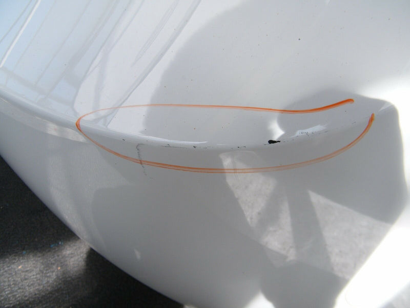 BMW 1 SERIES F20 LCI FACELIFT 2014 -17 REAR BUMPER GENUINE WHITE A2345