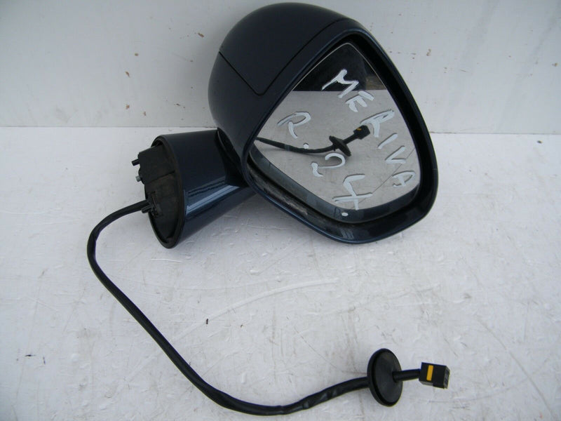 VAUXHALL MERIVA B 2012-2017 DOOR WING MIRROR RIGHT DRIVER SIDE O/S NAVY BLUE 024