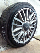 FIAT 500 GENUINE 16" ALLOY WHEEL 6.5Jx16H ET35 51972865  TYRE 195/45 R16