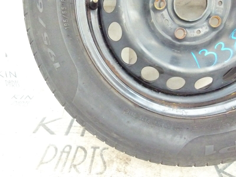 AUDI 15" WHEEL STEEL RIM & TIRE 6JX15H2 ET43 500601027 GENUINE