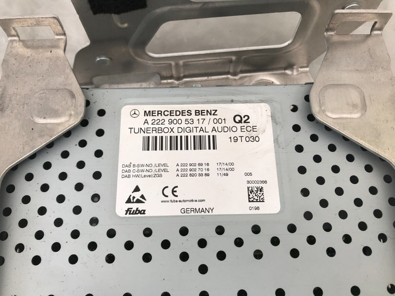 MERCEDES GLC X253 2016-21 TUNERBOX DIGITAL AUDIO ECE UNIT MODULE A2229005317