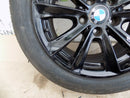BMW  5/6 SERIES F10 F11  BLACK 8JX17" ALLOY WHEEL WITH TYRE GENUINE 6780720