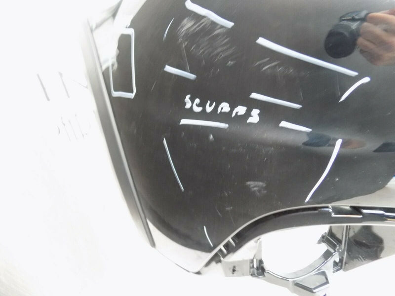 PEUGEOT 2008 2016-2018 FACELIFT FRONT BUMPER IN BLACK 9814116177