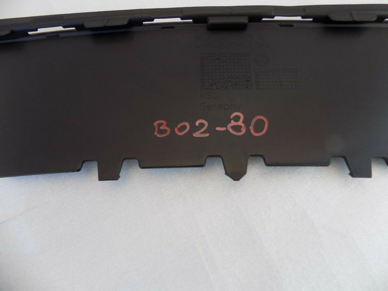 VW GOLF MK6 2008-2012 FRONT BUMPER LOWER CENTRE LIP SPOILER 5K0805903A /B02-80