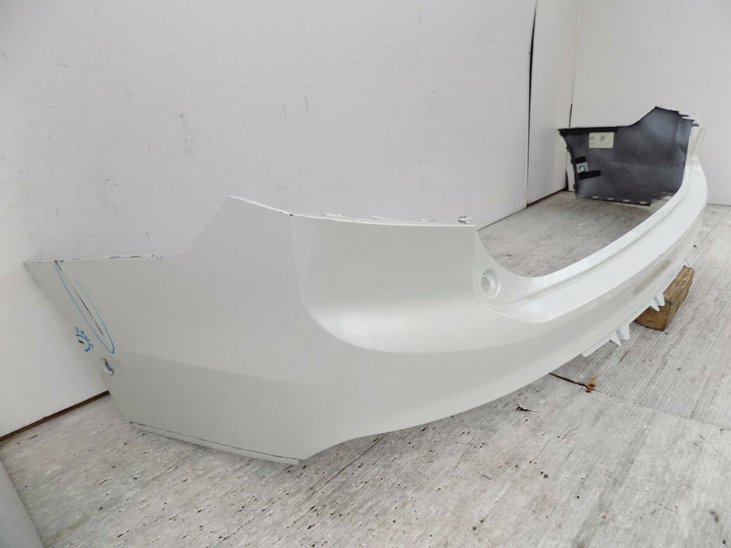 VOLVO XC90 II XC 90 2014-17 WHITE REAR BUMPER GENUINE UPPER PART 31353390