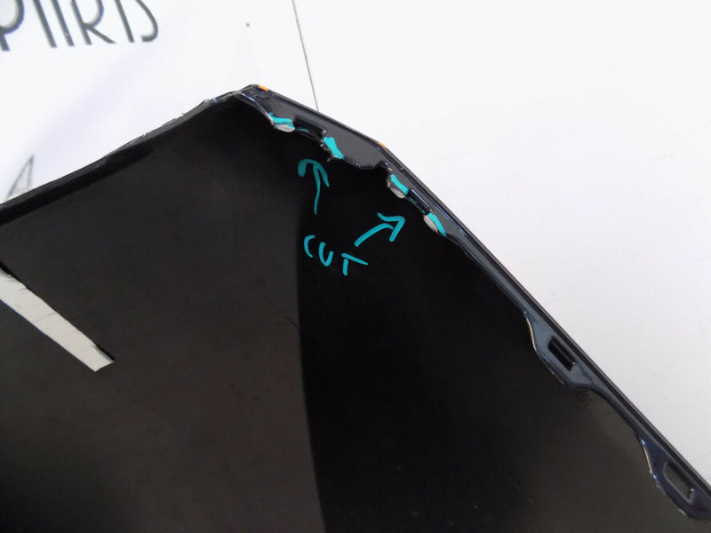 NISSAN LEAF (ZE1) 2017-2018 BLACK REAR BUMPER GENUINE PDC 85022-5SH0H