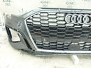 AUDI A3 S3 8Y S-LINE 2020-ON GREY FRONT BUMPER GENUINE & GRILL 8Y0807437F