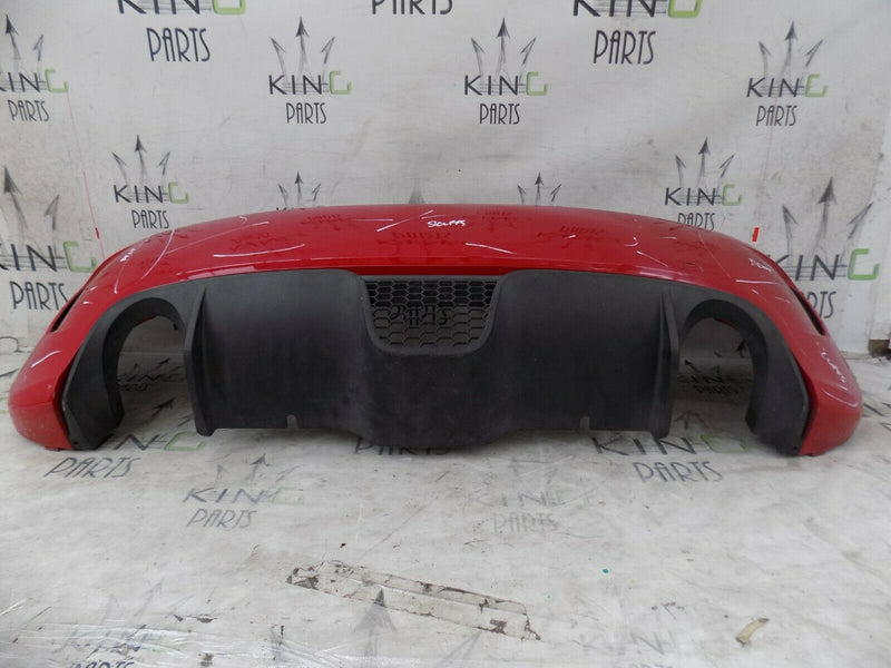 FIAT 500 ABARTH C391 2007-2013 RED REAR BUMPER GENUINE 735465492