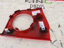 FIAT 500 2016-ON DASHBOARD LEFT & RIGHT TRIM PLASTIC PANEL RED RHD 735627503