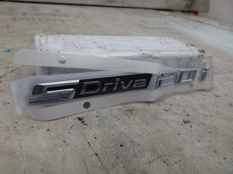 BMW X1 F48 2015-19 REAR BOOT SDRIVE 20i NAME PLATE GENUINE 5114 8496006