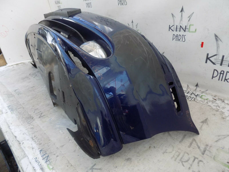 JAGUAR S-TYPE 2001-2004 BLUE FRONT BUMPER GENUINE XR83-17C831
