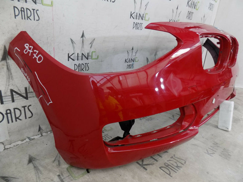BMW 1 SERIES F20 SPORT 2011-15 FRONT BUMPER RED PDC GENUINE 51117272568