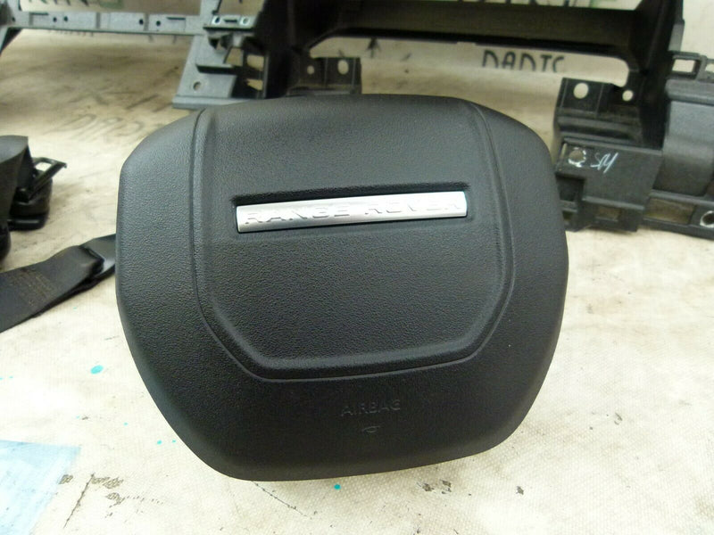 RANGE ROVER EVOQUE L538 2011-18 DASHBOARD AIRBAG KIT 3x AIRBAGS DRIVER KNEE PASS