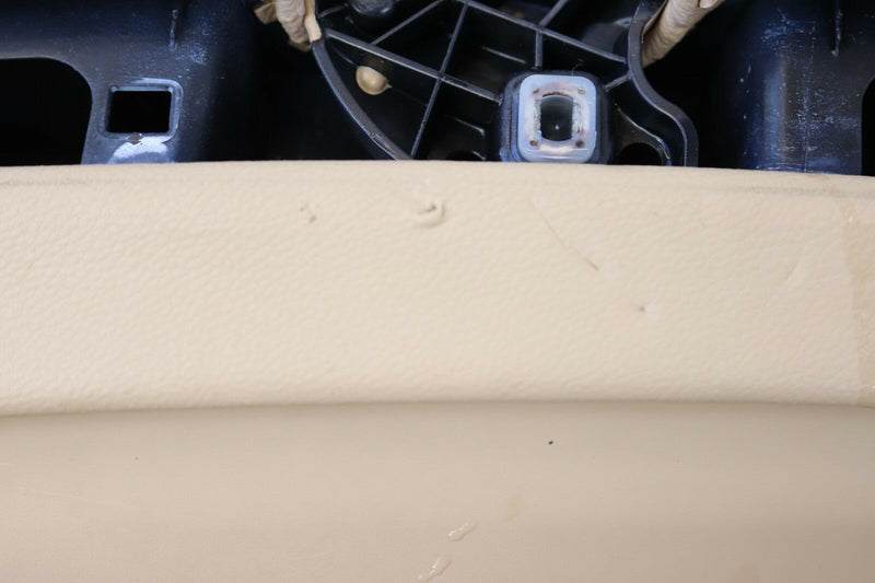 BMW 3 SERIES E91 2005-2013 TOURING FRONT LEFT DOOR CARD PANEL LEATHER BEIGE