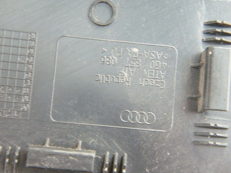 AUDI A6 (C7/4G) 2012-ON PAIR OF DASHBOARD RIGHT & LEFT END COVER PANEL BLACK