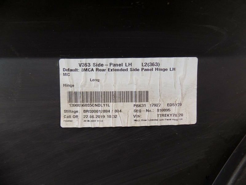 FORD TRANSIT 2.2 TDCi 14+ REAR LEFT SIDE MOLDING TRIM COVER BK31-17926-EB