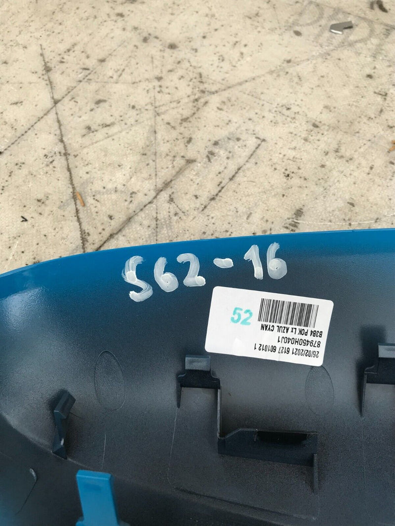PEUGEOT 108 2014-2018 LEFT MIRROR COVER CAP TRIM IN CYAN 87945-0H040