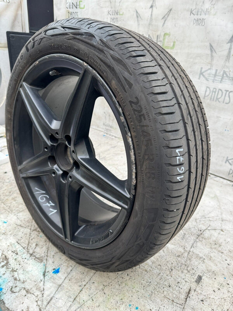 MERCEDES W205 GENUINE ALLOY WHEEL RIM 18' 7.5Jx18H2 ET44 TYRE 225x45 R18
