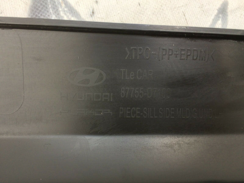 HYUNDAI TUCSON MK3 TL 2015-18 LEFT SIDE SKIRT SILL TRIM MOULDING LH 87755-D7100