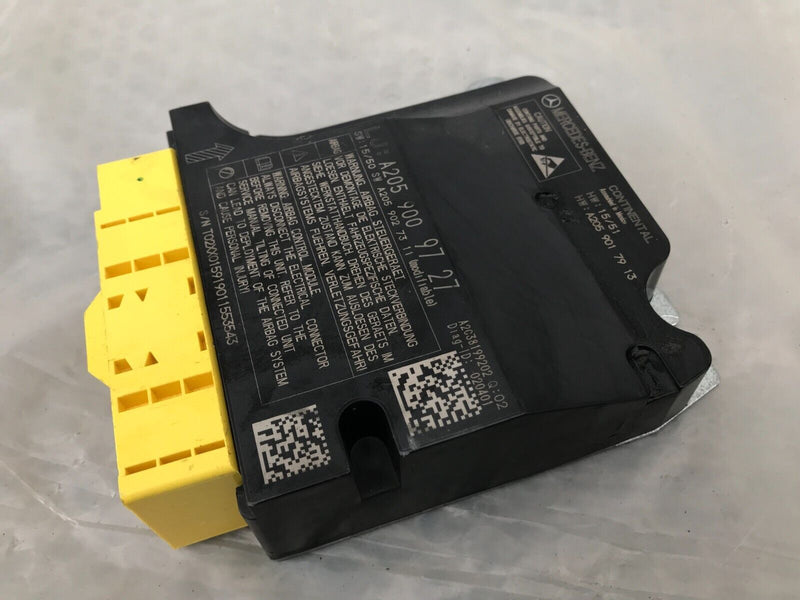 MERCEDES GLC X253 2016-21 AIRBAG CONTROL UNIT ECU MODULE SRS A2059009727