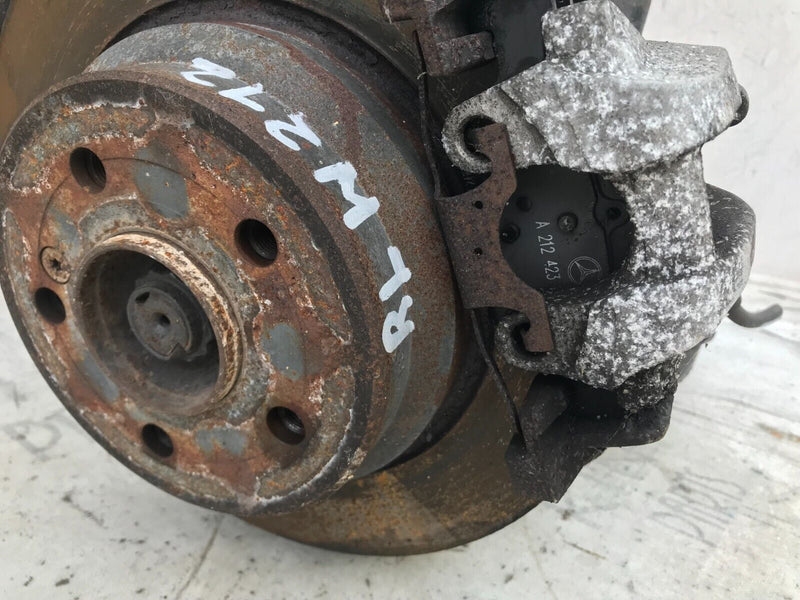 MERCEDES W212 LEFT SIDE REAR LEG 5x WISHBONE, DRIVESHAFT HUB, CALIPER GAS STRUT