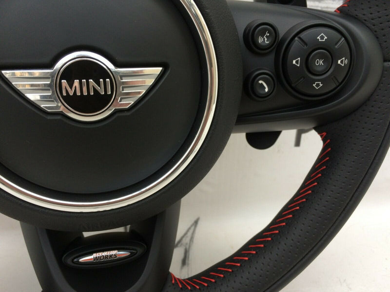 MINI COOPER COUNTRYMAN F60 SPORT S JCW GENUINE DRIVER AIRBAG STEERING WHEEL PADS